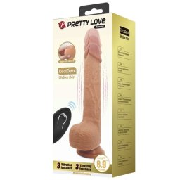Pokretljivi vibrator na daljinski Tommy 22 cm