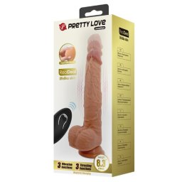 Pokretljivi vibrator na daljinski Jonathan 21 cm