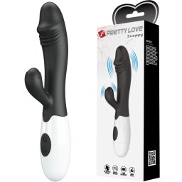 Silikonski vibrator Snappy Black