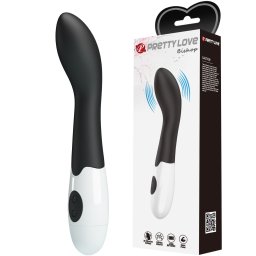 Silikonski vibrator Bishop Black