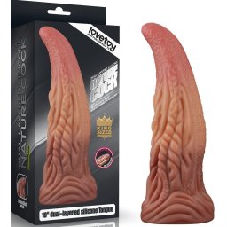 Animal Style Silikonski Dildo Tongue Silicon Dildo 25 cm