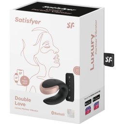Luksuzni Vibrator za Parove sa Daljinskim i App SATISFYER Double Love