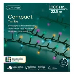 Novogodišnja LED rasveta za jelku 2250cm 8 funkcija Multi Lumineo 495472