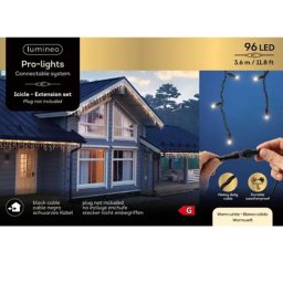 Novogodišnja led rasveta 3,6 m toplo bela 96 l Pro-lights icicle Lumineo 493713 Novogodišnja led rasveta 3,6 m toplo bela 96 l Pro-lights icicle Lumineo 493713 Novogodišnja led rasveta 3,6 m toplo bela 96 l Pro-lights icicle Lumineo 493713