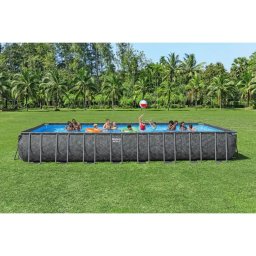 Bestway APX 365 porodični bazen 956x488x132cm sa čeličnim ramom i pumpom