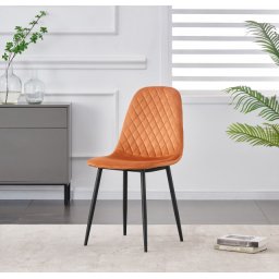 Trpezarijska stolica Mojito Curry/Crne noge 425x400x900 mm ( 775-047 )