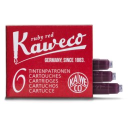 Kaweco patrone za naliv pero 1/6 Ruby red ( E310 )