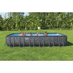 Bestway apx 365 porodični bazen 7.32 x 3.66 x 1.32m sa čeličnim ramom i pumpom ( 561KG )