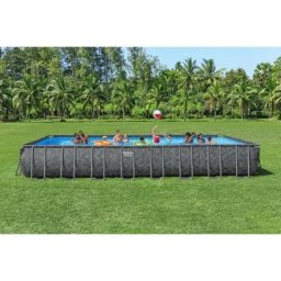 Bestway apx 365 porodični bazen 9.56 x 4.88 x 1.32m sa čeličnim ramom i pumpom ( 561KJ )