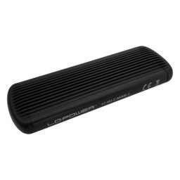 Lc power lc-m2-c-nvme-2 enclosure for nvme m.2 ssd usb3.2 gen.2x1 type c black Hdd ssd rack ( 21618 )