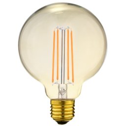 Spectra 2700k led sijalica filament amber g95 e27 6w ( 060-6013 )
