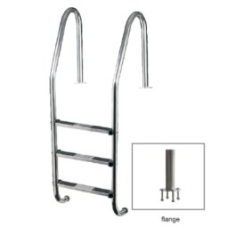 Ff merdevine standard 4 stepenika aisi 304 gum step flanša – eko ( 12365 )