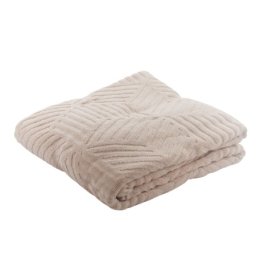 Dekordom frotir prekrivač cube 200x210 - beige - 26 ( 025726 )