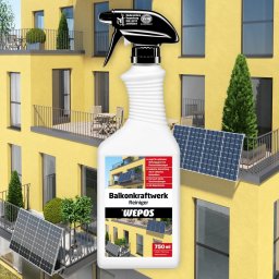 Sredstvo za čišćenje solarnih panela 750ml Wepos