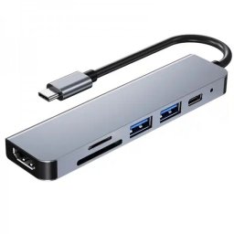 KETTZ TIP-C NA USBX2/TF/USB-C/LAN/HDMI