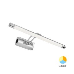 LED LAMPA ZIDNA ZA SLIKE 8W CCT SARA 400 HROM BRAYTRON