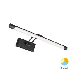 LED ZIDNA LAMPA ZA SLIKE CCT 8W SARA 400 CRNA BRAYTRON