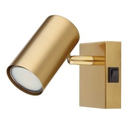 SPOT LAMPA ZIDNA 1XGU10 ROBBY GOLD GLOBO
