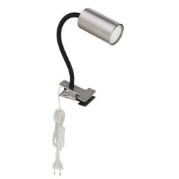 STONA LAMPA 1XGU10 ROBBY FLEXO NIKL MAT GLOBO