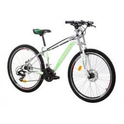 MTB Bicikla X-Caliber 26"/21 bela/neon zelena ( 650070 )