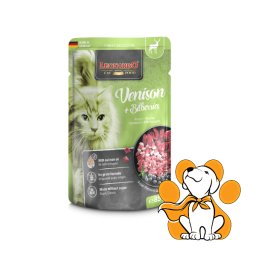 Leonardo Finest Selection Venison + Bilberries 85g, Ukusna Vlažna Hrana Za Mačke