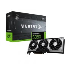 Graficka karta MSI G5080-16V3C RTX5080 VENTUS 3X OC NVD/16GB/GDDR7/256bit/crna