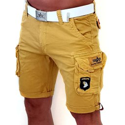 ALPHA INDUSTRIES SORC CREW PATCH WHEAT