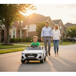 Licencirani Audi RS 6 na baterije 2206 beli