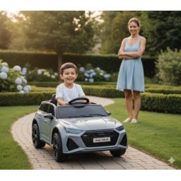 Licencirani Audi RS 6 na baterije 2206 sivi
