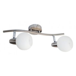 Spot lampa saten nikl 40W šina 2xE14 M130520 Mitea Lighting