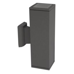 Zidna lampa antracit siva Max.60W IP44 2xE27 M032 A