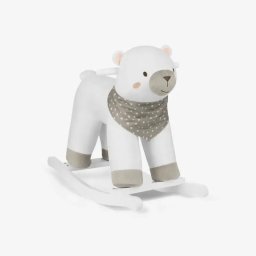 Kikka Boo White Bear Plišana njihalica sa klackalicom