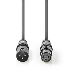 DMX kabl 3-pin XLR muški - ženski (3m)