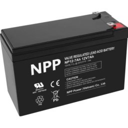 Npp np12v-7ah agm battery c20=7ah, t1 ups battery ( 23931 )