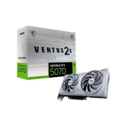 Msi g5070-12v2cw rtx5070 ventus 2x oc nvd/12gb/gddr7/192bit/bela Graficka karta ( V532-004R )