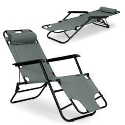 Modernhome baštenska fotelja zero gravity dark gray ( zrl010 gray )