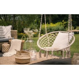 Modernhome ljuljaska za terasu modern bela ( gw-076 white )