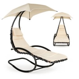Modernhome baštenska fotelja - hamak, beige ( ph158a beige )