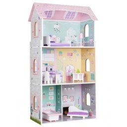 Eco toys drvena kućica za lutke blueberry residence ( 4121 )