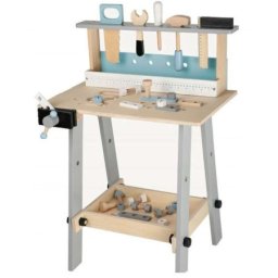 Eco toys drvena radionica sto sa alatom 32 elementa ( 1172 )