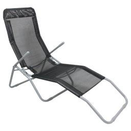 Chomik ležaljka za baštu/plažu crna *5897 ( lez5897 )