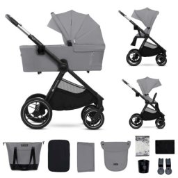 Kinderkraft kolica za bebe 2u1 nea 2 platinum grey ( ksnea002gry2000 )