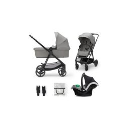 Kinderkraft kolica za bebe newly set 3u1 moonlight grey ( ksnewl00gry300i )