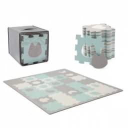 Kinderkraft podloga za igru 3d luno shapes mint ( kplush00min0000 )