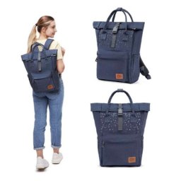 Kinderkraft moonpack ranac za mamu confetti denim ( kamooncoden0000 )