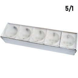 Priključnica bela PP 2M šuho II sa poklopcem 16A 653.00 5/1 MODE Aling