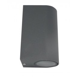 Zidna lampa antracit siva Max.35W IP44 2xGU10 baštenska M952010 A Mitea Lighting