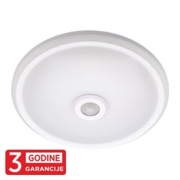 LED plafonjera bela 12W 6000K IP20 fi250x60mm sa IR senzorom pokreta 3Y M272 B