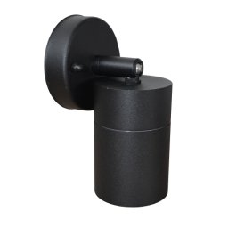Zidna lampa crna Max.1x35W IP44 1xGU10 baštenska M953