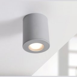 Plafonska lampa siva FRANCA 90 IP55 1xGU10 LED 3.5W 4000K - sijalica uključena uz proizvod 3A7.000.000.U1L Fumagalli